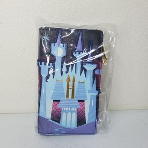 Disney Loungefly Cinderella Castle Flap Wallet